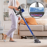 MYGENIE H20 PRO WET MOP 2-IN-1 CORDLESS STICK VACUUM BLUE