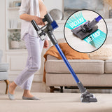 MYGENIE H20 PRO WET MOP 2-IN-1 CORDLESS STICK VACUUM BLUE