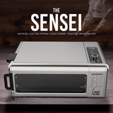 KITCHEN COUTURE 9 IN 1 SENSEI STAINLESS STEEL AIR FRYER OVEN AND GRILL 17L