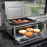 KITCHEN COUTURE 9 IN 1 SENSEI STAINLESS STEEL AIR FRYER OVEN AND GRILL 17L