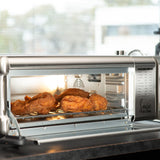 KITCHEN COUTURE 9 IN 1 SENSEI STAINLESS STEEL AIR FRYER OVEN AND GRILL 17L