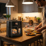 KITCHEN COUTURE 8L AI SMART SENSE CERAMIC AUTO COOKING AIR FRYER