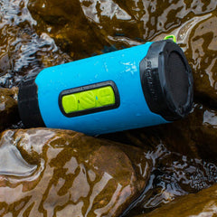 SCOSCHE BOOMBOTTLE H2O + RUGGED WATERPROOF WIRELESS SPEAKER (SPORT BLUE)