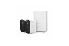 EUFY CAM 2C SECURITY KIT 2 PACK PLUS HOMEBASE UNIT - CARTON DAMAGED