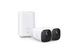 EUFY SECURITY CAM 2 PRO 2K CORE SECURITY KIT 2PACK PLUS HOMEBASE 2 UNIT (A-GRADE-REFURB)