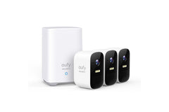EUFY SECURITY CAM 2C PRO 2K SECURITY KIT 3PACK PLUS HOMEBASE 2 UNIT