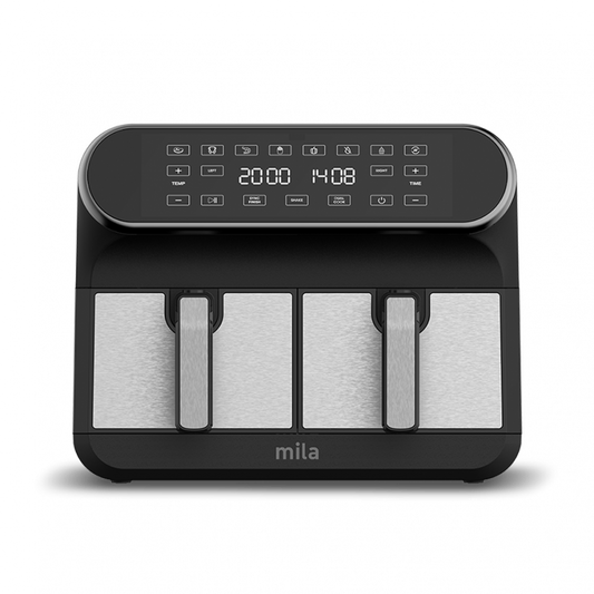 MILA 8 LITRE DUAL BASKET AIR FRYER
