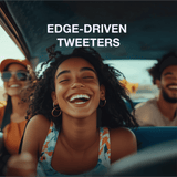 INFINITY PRIMUS 6510CS 6-1/2" COMPONENT SPEAKERS SYSTEM POWER HANDLING 80 WATTS RMS - 2.7 OHM