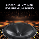 INFINITY PRIMUS 6510CS 6-1/2" COMPONENT SPEAKERS SYSTEM POWER HANDLING 80 WATTS RMS - 2.7 OHM