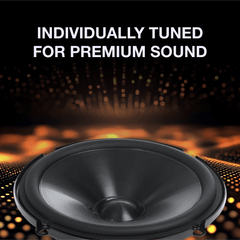 INFINITY PRIMUS 6510CS 6-1/2" COMPONENT SPEAKERS SYSTEM POWER HANDLING 80 WATTS RMS - 2.7 OHM