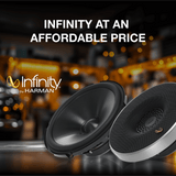INFINITY PRIMUS 6510CS 6-1/2" COMPONENT SPEAKERS SYSTEM POWER HANDLING 80 WATTS RMS - 2.7 OHM