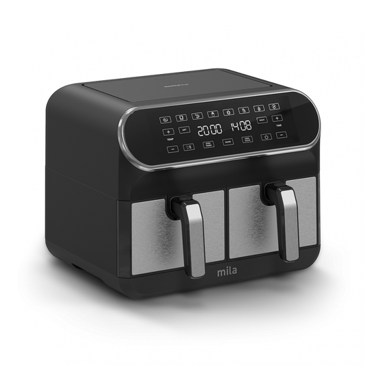 MILA 8 LITRE DUAL BASKET AIR FRYER