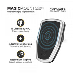 SCOSCHE WIRELESS CHARGING MAGNETIC MOUNT FOR HOME/OFFICE (INTERNATIONAL)