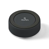 Charlie's Duro Double Wall Stainless Steel Dog Bowl With Removable Slow Feeder Attachment Black