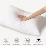 GIOIA CASA FAMILY HOTEL 4 PACK PILLOW SOFT MEDIUM FIRM