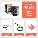 OAKCASTLE PARTY SPEAKER 40W BLUETOOTH KARAOKE, PARTY SPEAKER AND PA SYSTEM