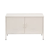 Artiss Buffet Sideboard Metal Cabinet - BASE White