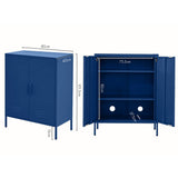 Artiss Buffet Sideboard Metal Cabinet - SWEETHEART Blue