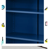 Artiss Buffet Sideboard Metal Cabinet - SWEETHEART Blue