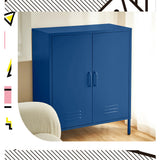 Artiss Buffet Sideboard Metal Cabinet - SWEETHEART Blue
