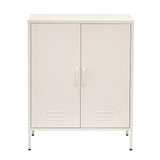 Artiss Buffet Sideboard Metal Cabinet - SWEETHEART White