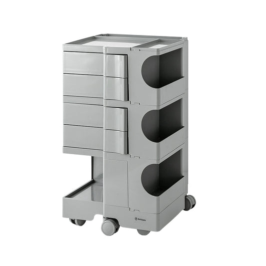 Artiss Storage Trolley Bedside Table 5 Tier Cart Boby Replica Grey