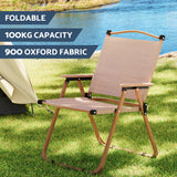 Weisshorn 3pc Camping Table Chair Set Outdoor Folding Aluminium Portable Picnic