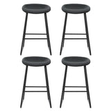 Artiss 4x Bar Stools Kitchen Dining Chairs Counter Stool PU Leather Metal