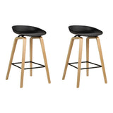 Artiss 2x Bar Stools Wooden