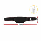Livemor Back Massager for Sciatica Relief, Airbag Traction and Heat Lumbar Support Belt, 124cm