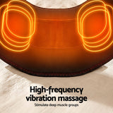Livemor Back Massager for Sciatica Relief, Airbag Traction and Heat Lumbar Support Belt, 124cm