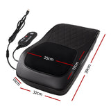 Livemor Back Massager with Heat and Traction, Neck and Shoulder Massage Pillow, Ergonomic Backrest for Office Chair & Sofa, Lumbar Support Cushion with 2-Level Thermal Relief, 6 Modes for Cervical & Full Body Pain Relief, Large