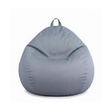 Artiss Outdoor Bean Bag Chair Cover (No Filler) Splash-Proof Beanbag Sofacover for Adults Teens Kids Stuffable Bean Bag Cover for Patio Poolside Relaxing, Grey
