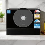 Devanti 6-Place Setting Benchtop Dishwasher 50cm Black