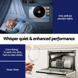 Devanti 6-Place Setting Benchtop Dishwasher 50cm White
