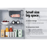 Devanti 48L bar fridge with chiller compartment white