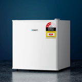 Devanti 48L bar fridge with chiller compartment white