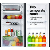 Devanti 95L bar fridge black