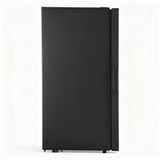 Devanti 78L bar fridge glass door black