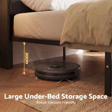 Artiss Double Bed Frame with 2 Storage Drawers & Headboard, USB Charging Station, RGB LED Light