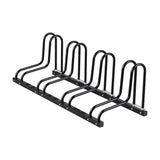 Weisshorn 4 Bike Floor Stand Rack Fits 20"-29" MTB Tires for Garage Storage