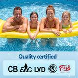 Bestway Swimming Pool 427x250x100cm Steel Frame Above Ground Pools Filter Pump Ladder 7250L