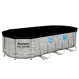 Bestway Swimming Pool 549x274x122cm Steel Frame Above Ground Pools Filter Pump Ladder 13430L