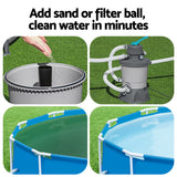 Bestway Pool Pump Sand Filter 800GPH 3028L/H Pools Flowclear Filters