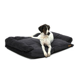 CHARLIE'S Corduroy Dog Sofa Bed Charcoal