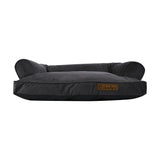 CHARLIE'S Corduroy Dog Sofa Bed Charcoal
