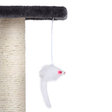 CHARLIE'S Lite Three Tier Cat Tree Scratching Post Charcoal