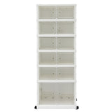 Artiss Foldable Shoe Storage Box 6 Tier 12 Pairs Entryway