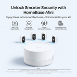 eufyCam C35 - 4 Security Camera Kit Plus HomeBase Mini
