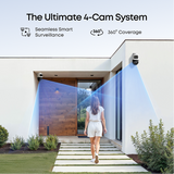 eufy S4 Max NVR POE 24/7 Security System - 4 x PTZ Cameras